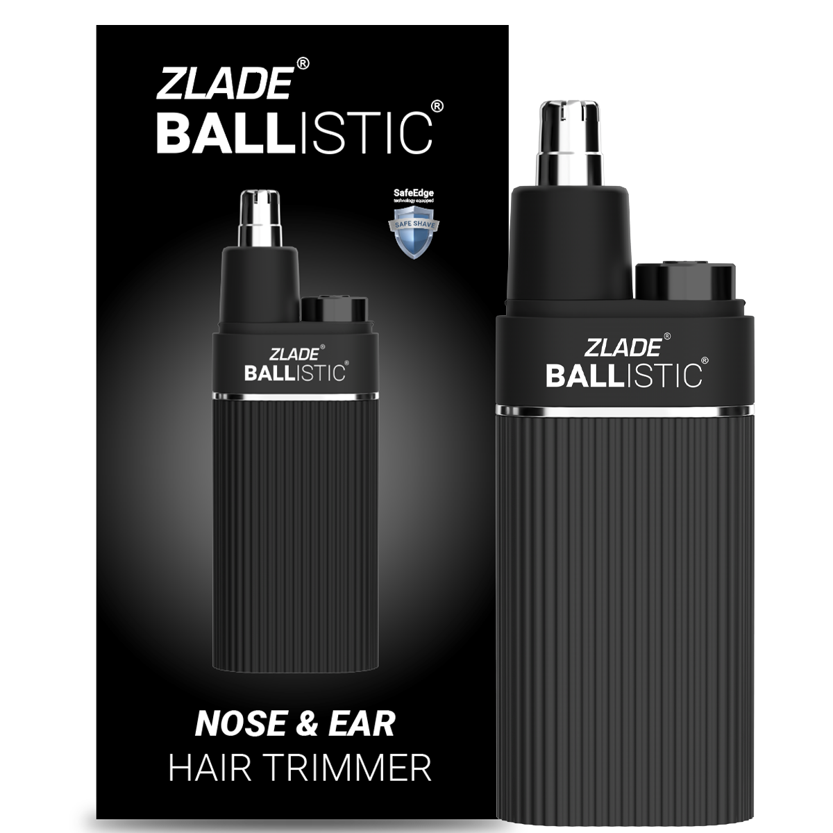 Zlade Ballistic Turbo 3.0 Full-Body Trimmer + Nose & Ear Hair Trimmer Combo