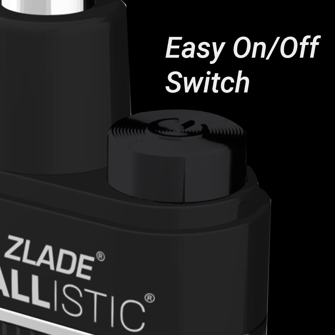 Zlade Ballistic Turbo 3.0 Full-Body Trimmer + Nose & Ear Hair Trimmer Combo