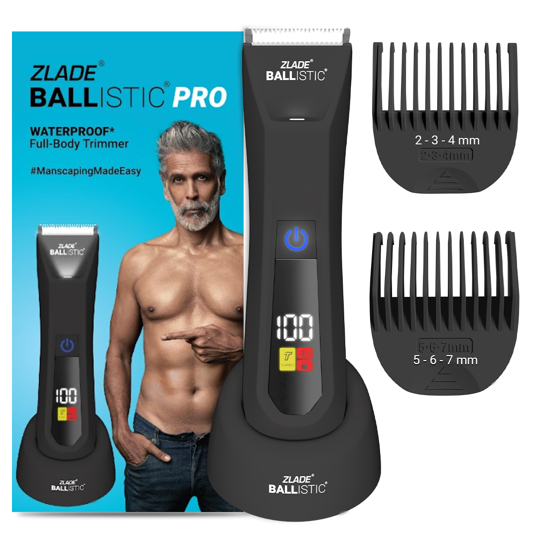 Zlade Ballistic PRO Full-Body Trimmer for Men + Summer Full Body Trimmer for Women (Unisex Combo)