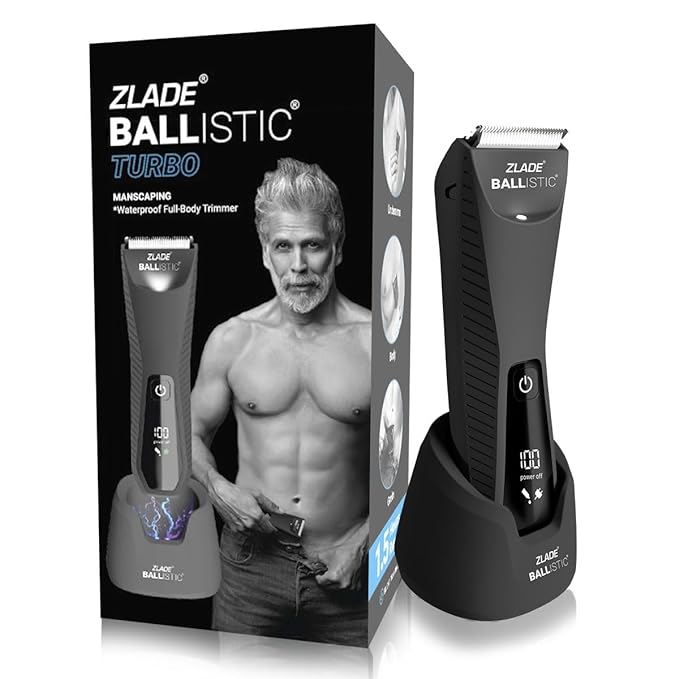 Zlade Ballistic Turbo and Summer Intimate Body Trimmer Combo for Couples