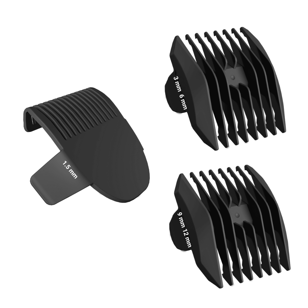 Zlade Ballistic Multi - length Combs for Turbo Trimmer - 3 Qty. - Hair Clipper & Trimmer Accessories - ZLADE