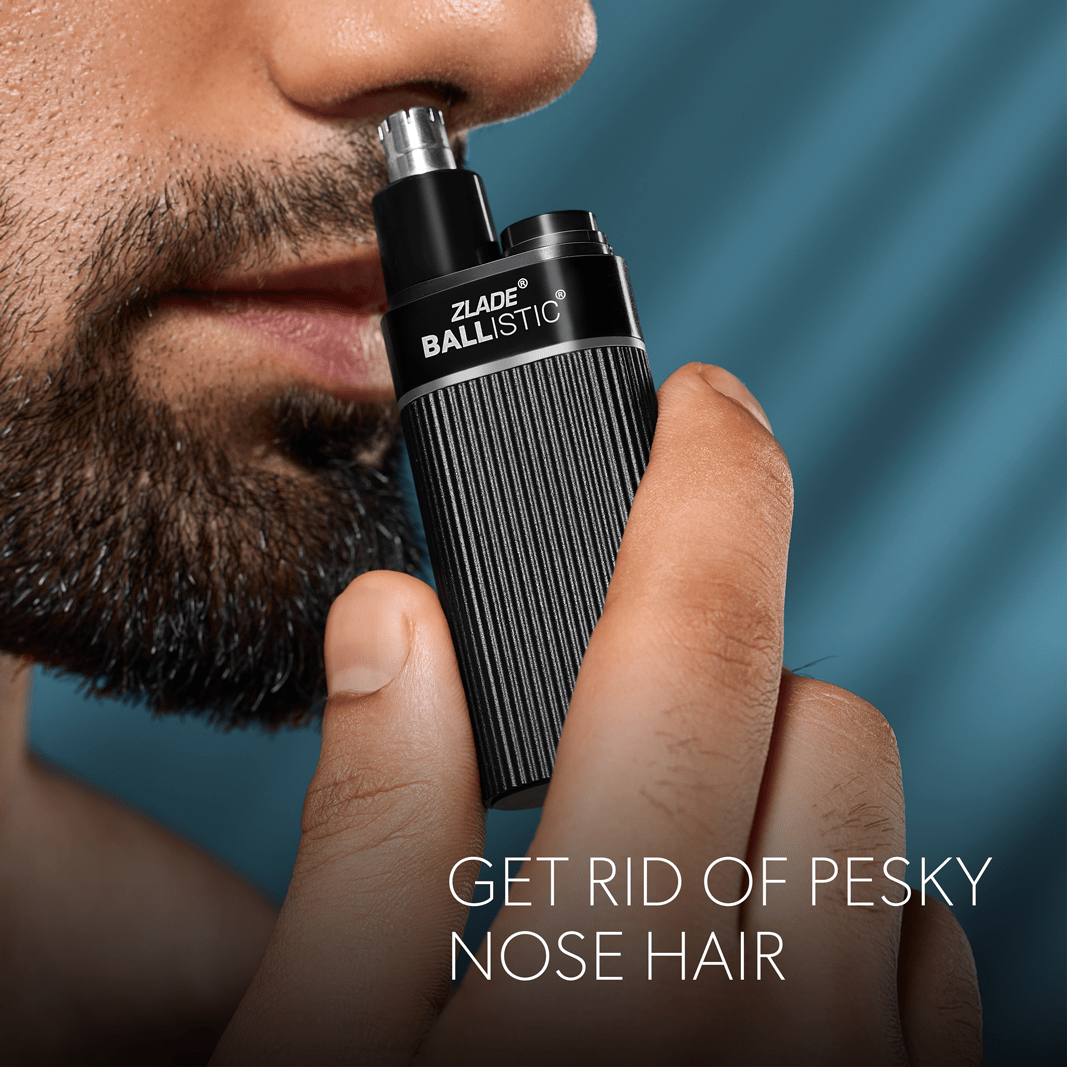 Zlade Ballistic Turbo Full - Body Trimmer + Nose & Ear Hair Trimmer Combo - Shaving & Grooming - ZLADE