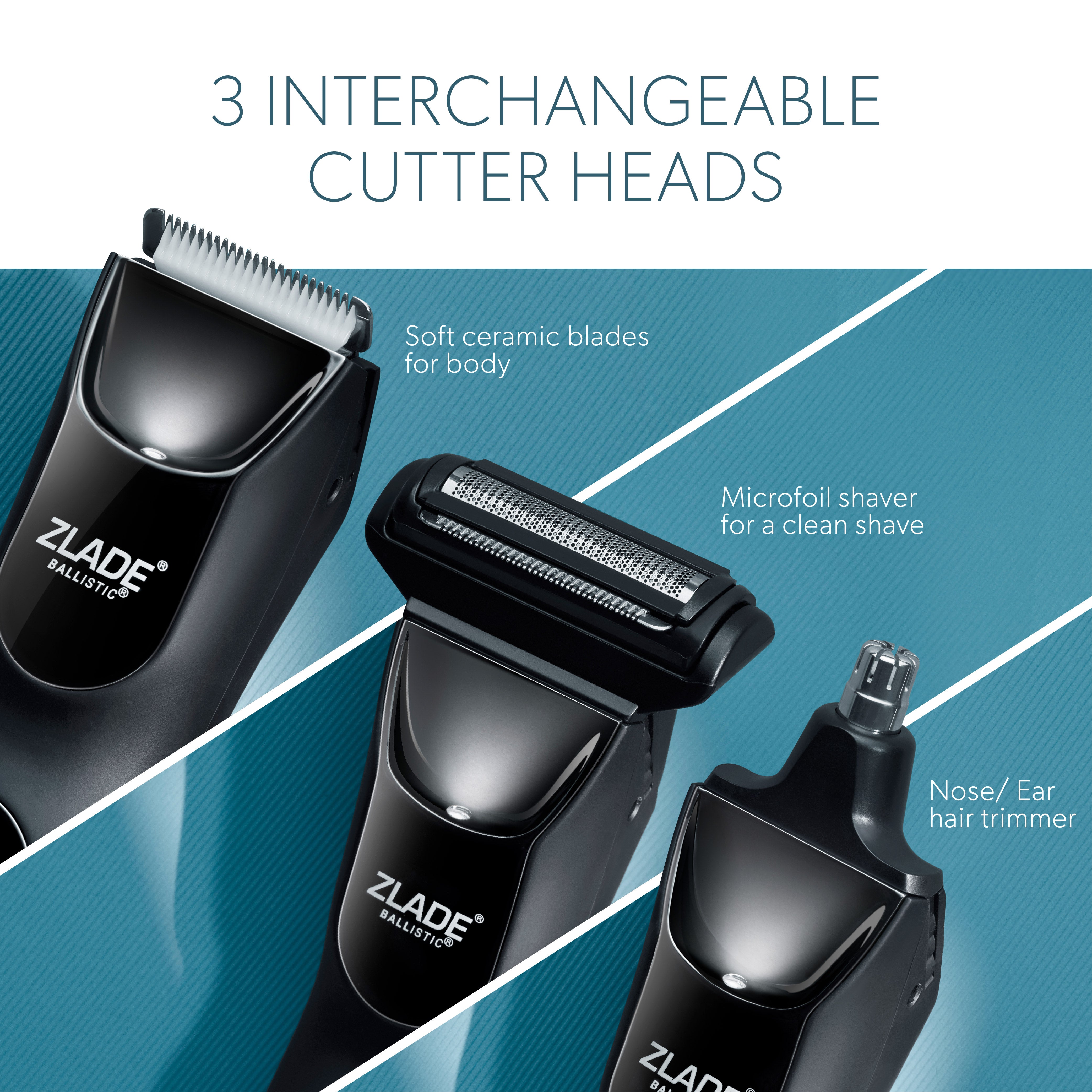 Zlade Ballistic Pro Max All-in-One Trimmer for Men