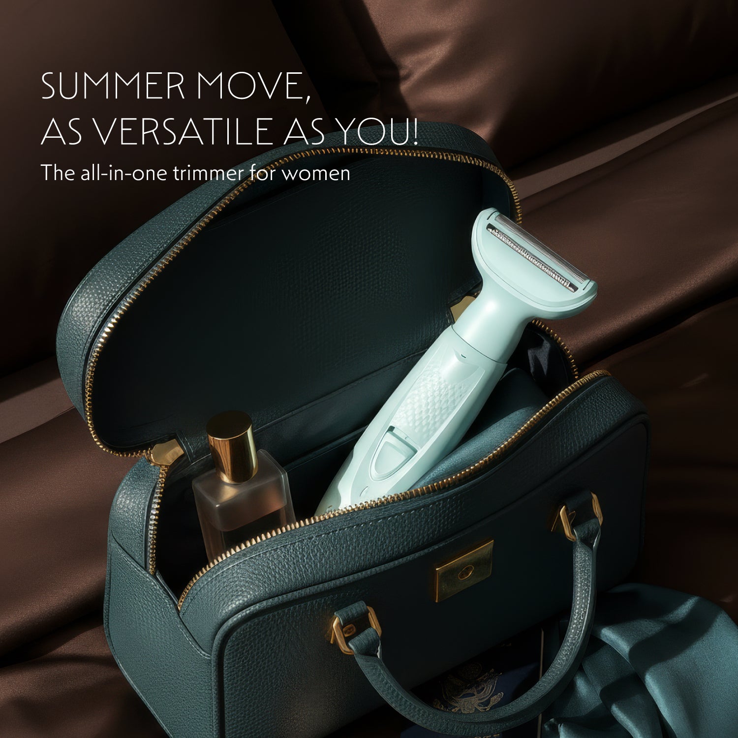 Zlade Summer Move All-in-One Trimmer for Women | Rechargeable Multigroomer