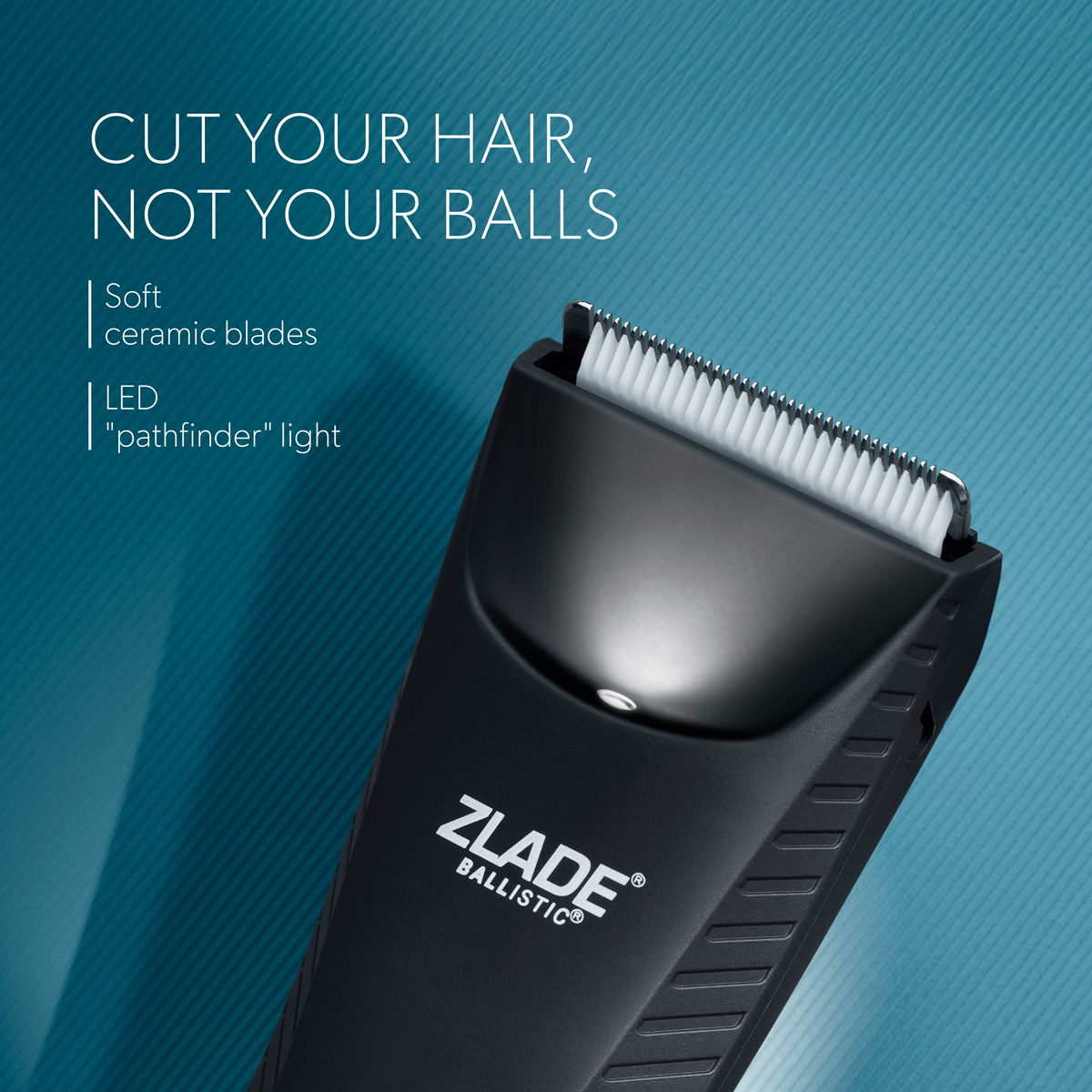 Zlade Ballistic Turbo Full-Body Trimmer + Nose & Ear Hair Trimmer Combo