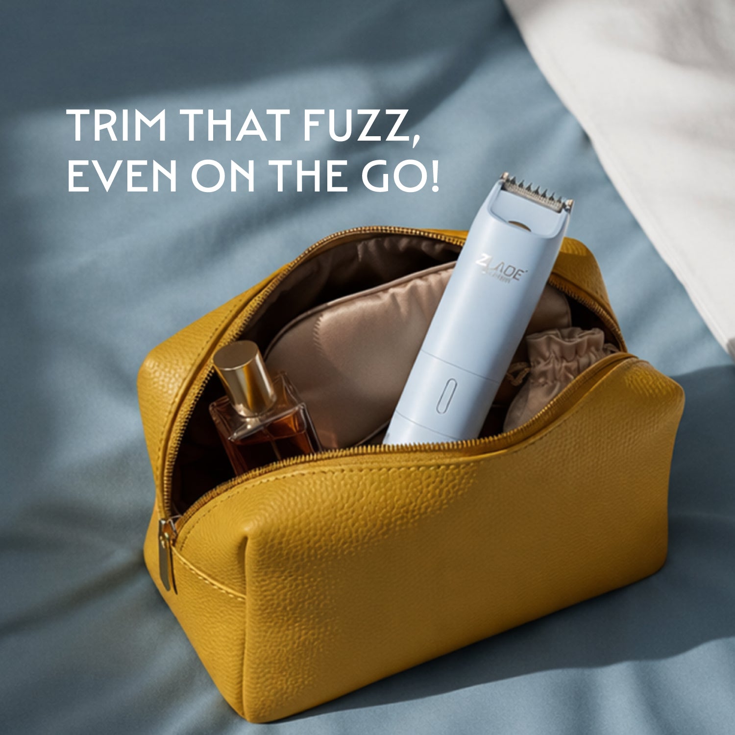 Zlade Summer Vacay | 2-in-1 Rechargeable Bikini Trimmer & Face Shaver for Women