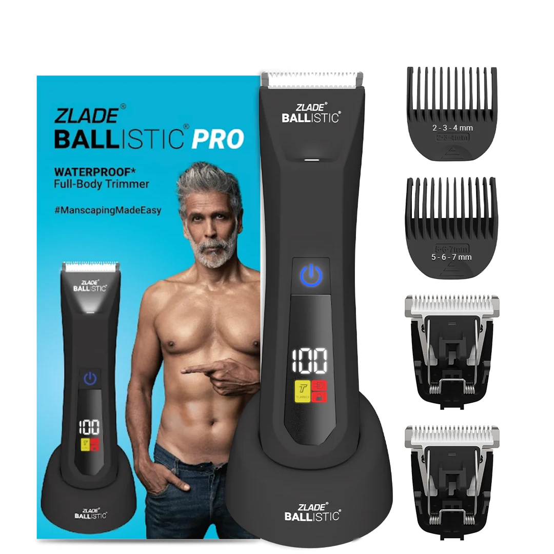 Zlade Ballistic PRO Full Body Trimmer + 2 Extra Blades