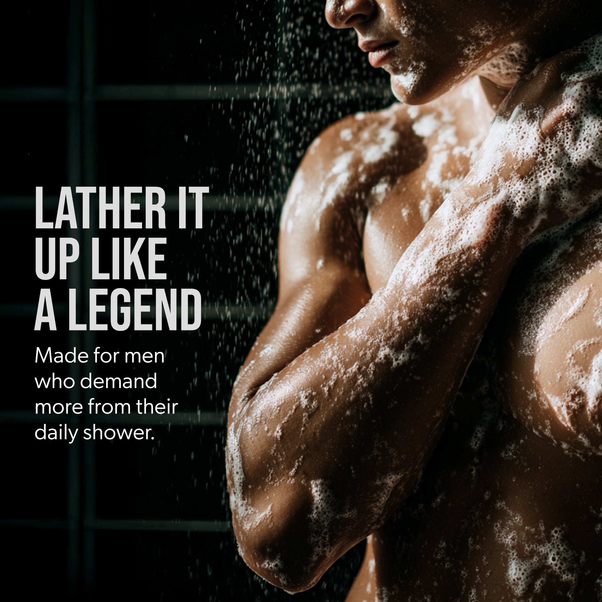 Zlade Body Wash for Men with Niacinamide & Oat Extract | Soothing & Hydrating | Sulfate-free 200 ml