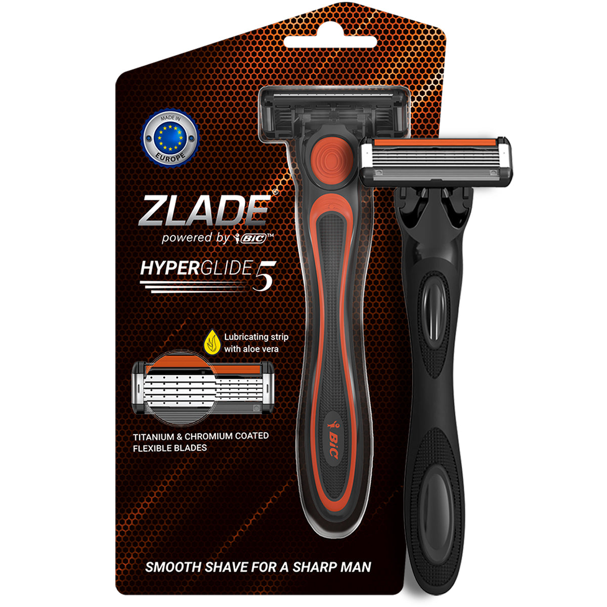 Zlade Ballistic Lite Trimmer & Zlade HyperGlide5 Shaving Razor
