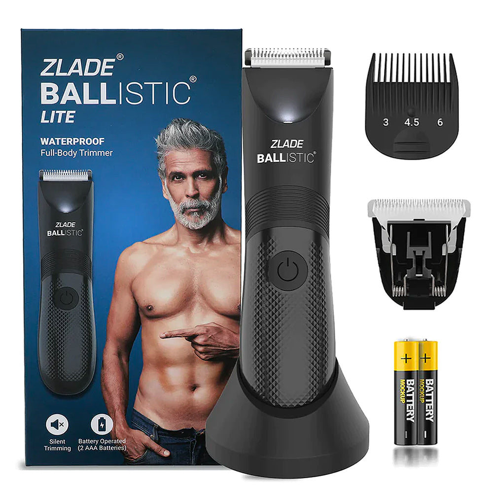 Zlade Ballistic Lite Full-Body Trimmer with 1 Extra Head