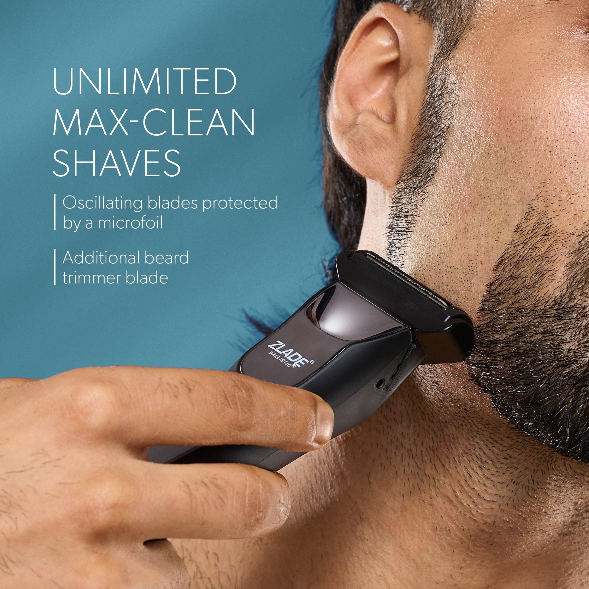 Zlade Ballistic Pro Max All - in - One Trimmer for Men - ZLADE