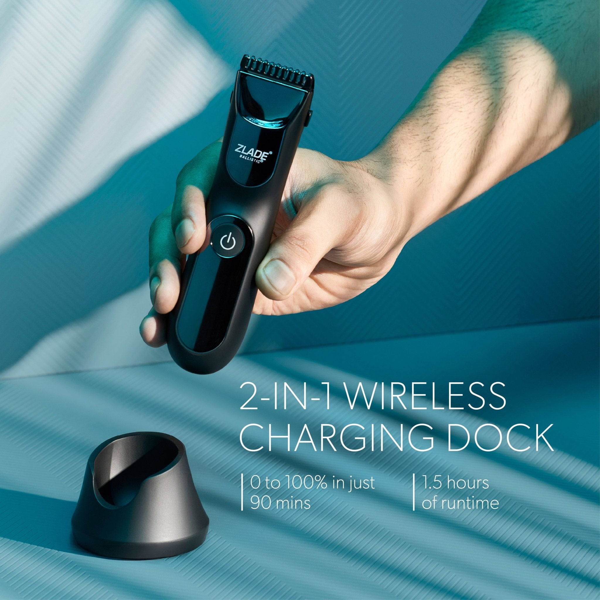 Zlade Ballistic Pro Max All - in - One Trimmer for Men - ZLADE