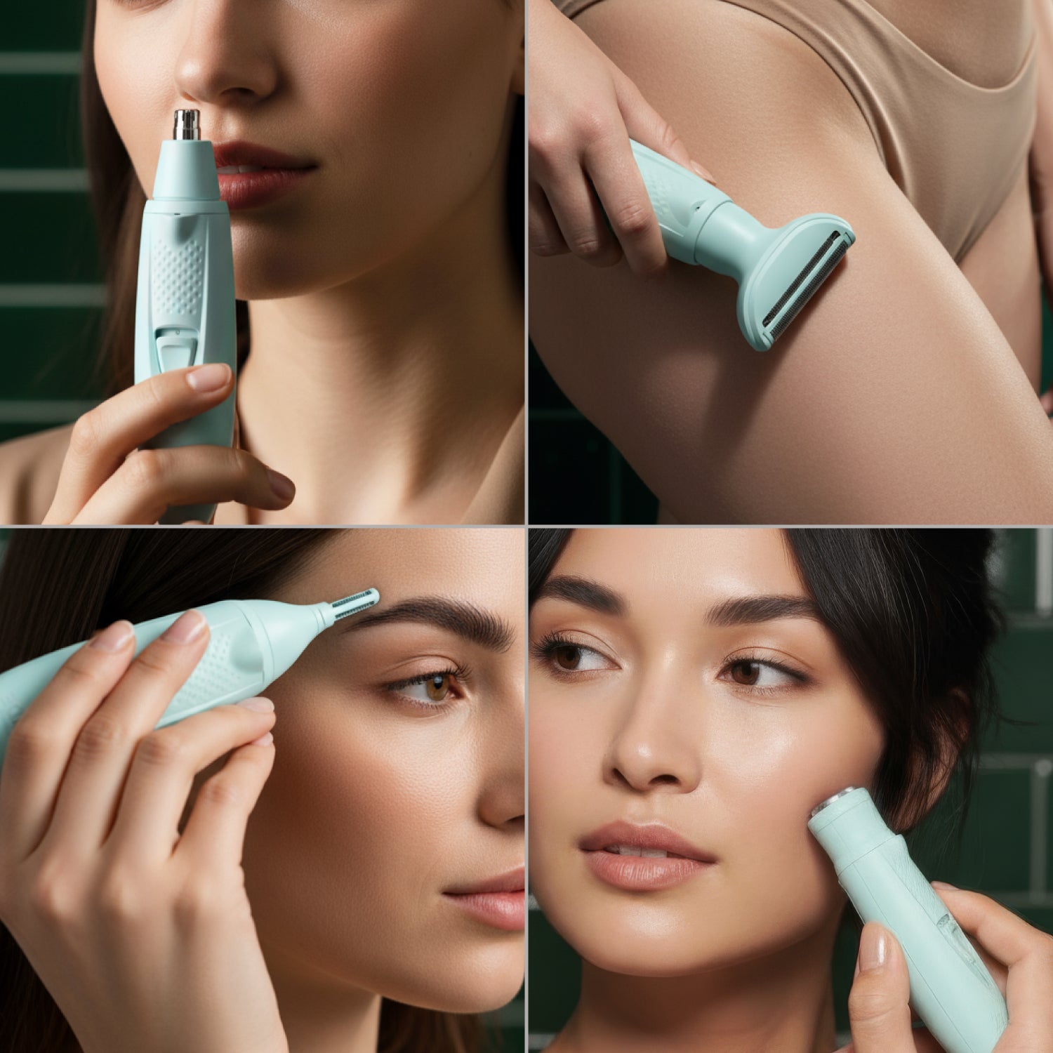 Zlade Summer Move All-in-One Trimmer for Women | Rechargeable Multigroomer