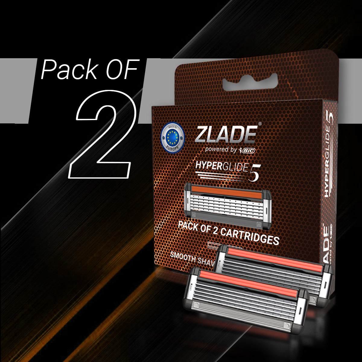Zlade HyperGlide5 Men's Razor Cartridges